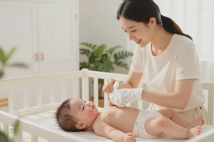 新生儿手上起湿疹可以治愈吗(图4)