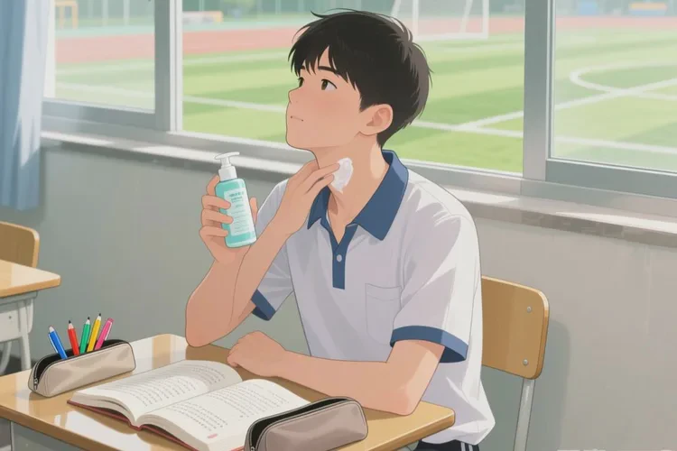 中学生脖子上经常起湿疹能治愈吗(图1)