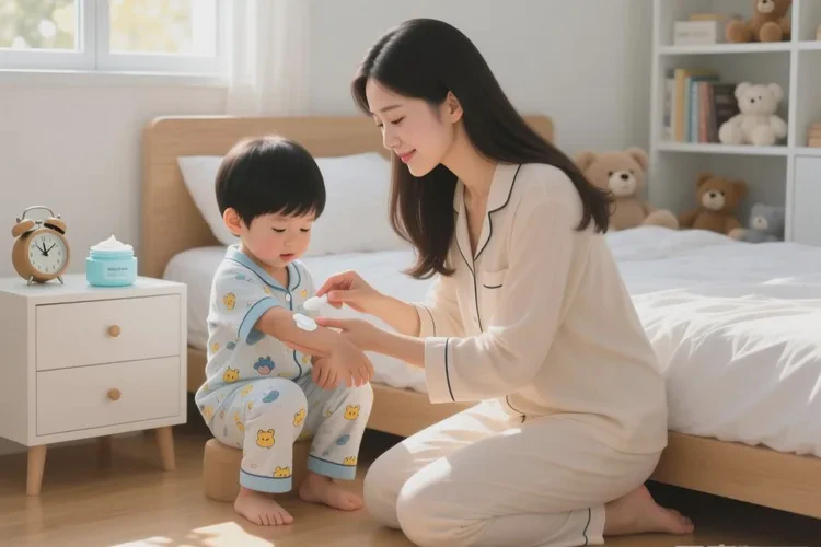 小儿四肢偶尔长湿疹能治愈吗(图1)