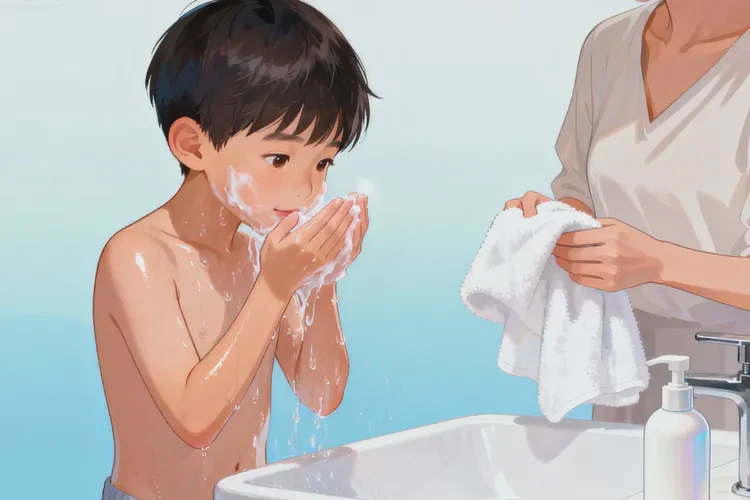 小学生脸上容易起湿疹能治愈吗(图1)