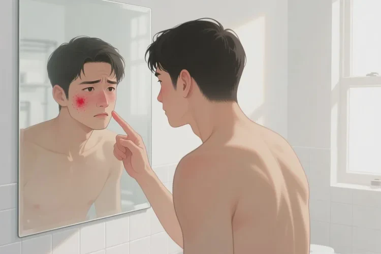 男性面部有湿疹能治愈吗(图1)