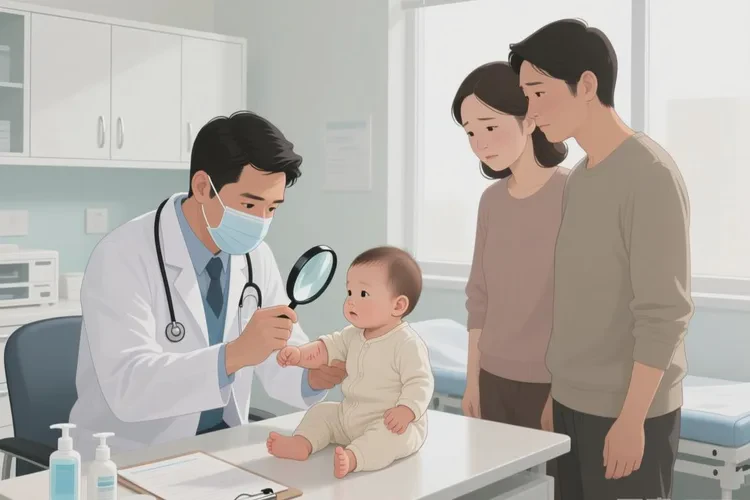 婴儿手臂长湿疹能不能治愈(图2)