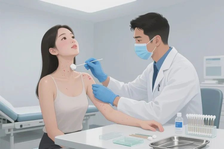 女性脖子出现湿疹能治愈吗(图3)