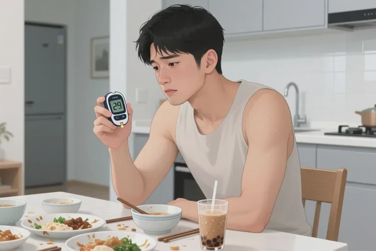 29岁中餐血糖19点8是怎么回事(图1)