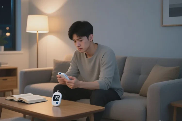 28岁晚上血糖7.6是怎么回事(图1)