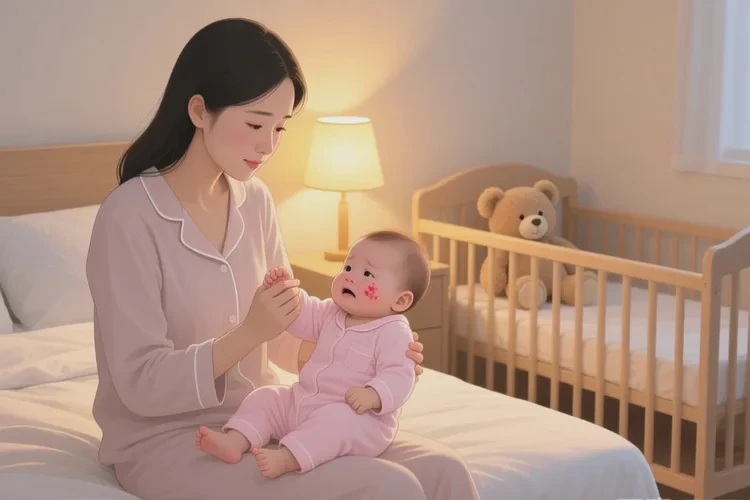 宝宝手臂经常起湿疹能不能治愈(图1)