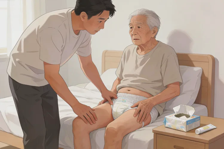 高龄老人屁股偶尔长湿疹能治愈吗(图1)