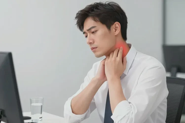 男人脖子上经常起湿疹能治愈吗(图1)