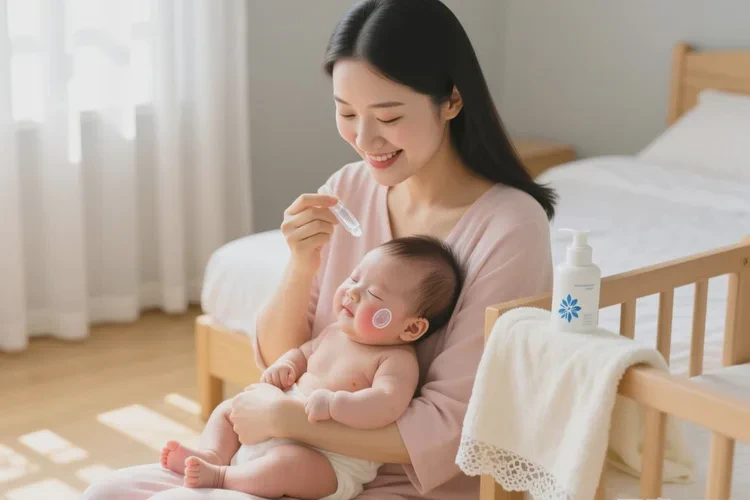 婴幼儿面部经常长湿疹能不能治愈(图1)