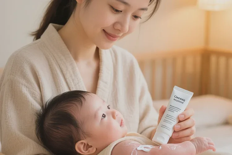 新生儿手臂上经常长湿疹能治愈吗(图1)