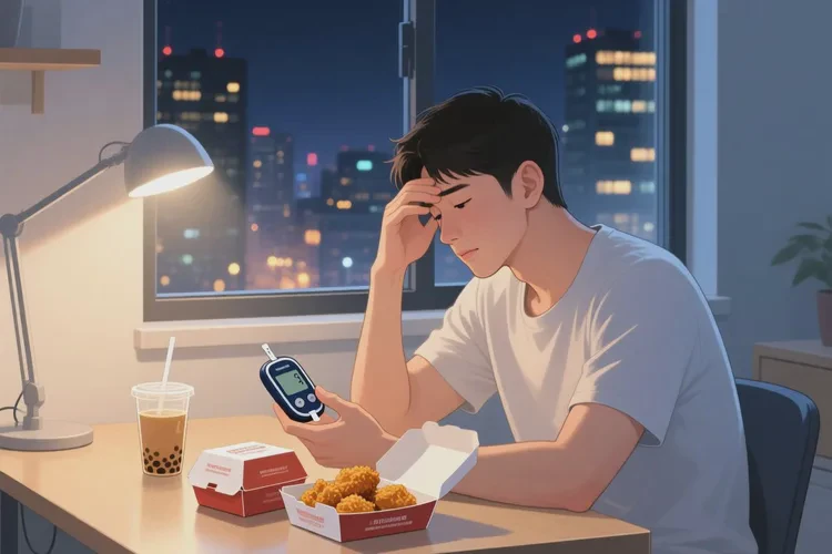 28岁晚上血糖19点3是怎么回事(图1)