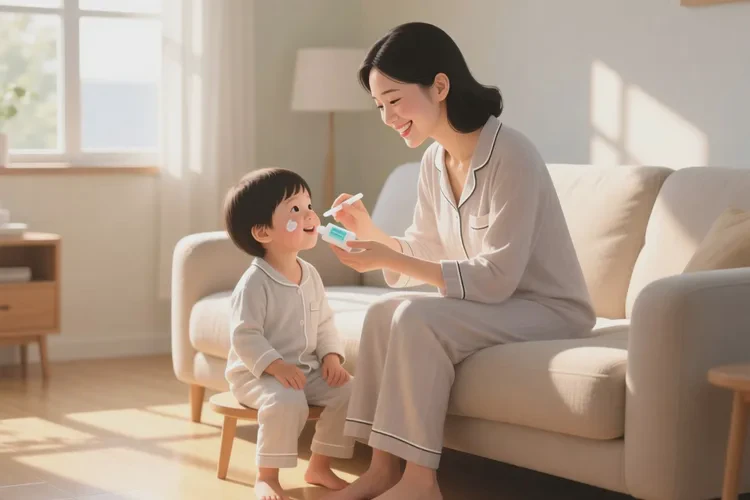 小孩手臂上偶尔长湿疹能不能治愈(图1)