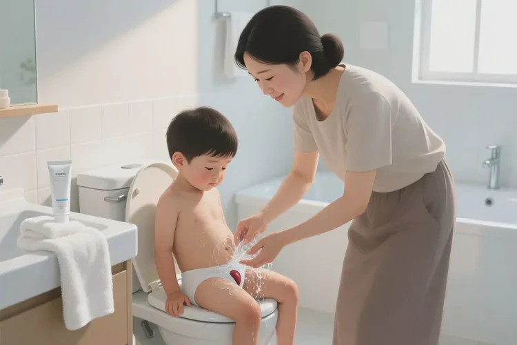 小学生肛周起湿疹能治愈吗(图1)