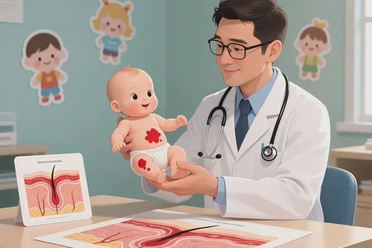 宝宝脸上偶尔长湿疹能不能治愈(图2)