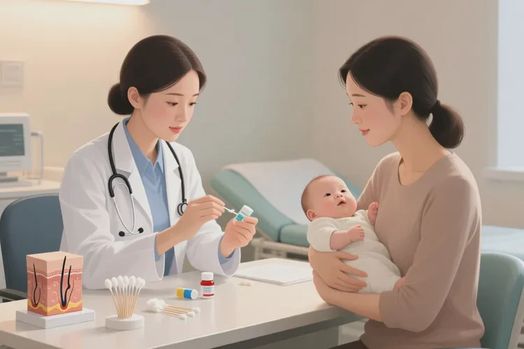 哺乳期妈妈手臂上起湿疹能治愈吗(图3)