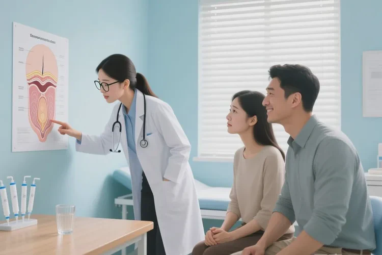 新生儿脸上偶尔长湿疹可以治愈吗(图3)