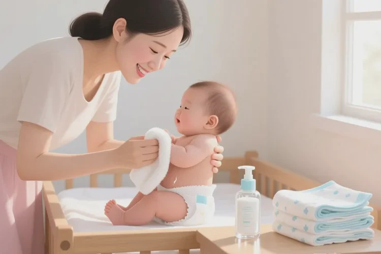 婴儿肛周长湿疹能不能治愈(图1)