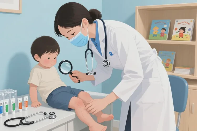 小儿大腿有湿疹能治愈吗(图4)