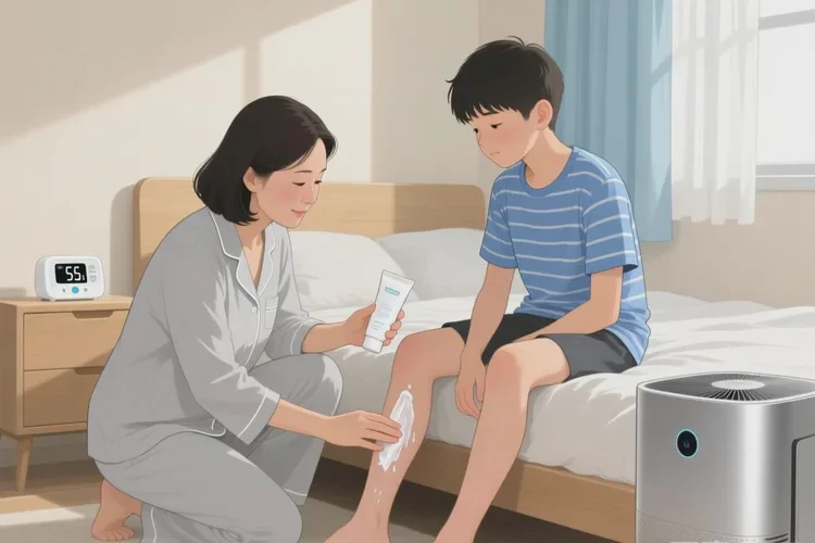 青少年小腿上偶尔长湿疹能治愈吗(图4)