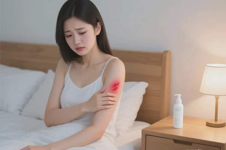 女人手臂有湿疹能治愈吗(图1)