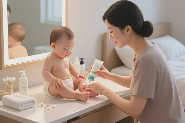 宝宝脚上经常起湿疹能不能治愈(图3)