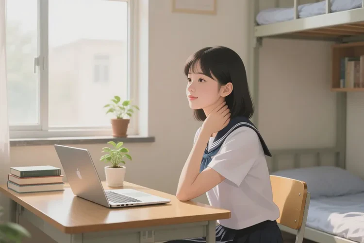 大学生脖子偶尔起湿疹能治愈吗(图1)