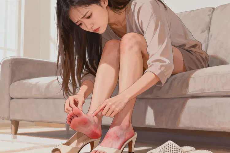 女性脚上容易起湿疹能治愈吗(图1)