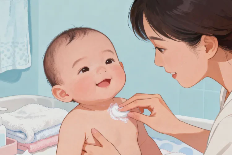 婴儿脖子长湿疹能不能治愈(图1)