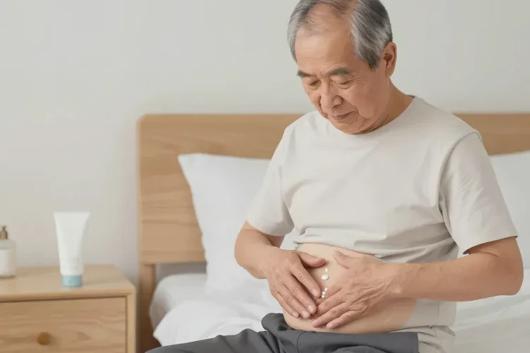 高龄老人肚子偶尔长湿疹能治愈吗(图1)