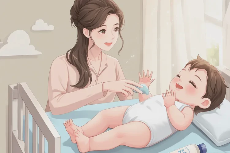 婴儿肚子有湿疹能不能治愈(图1)