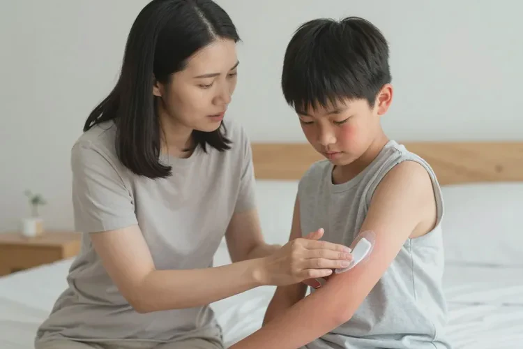 中学生四肢出湿疹能治愈吗(图1)