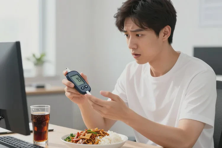 29岁中餐血糖12点2是怎么回事(图1)