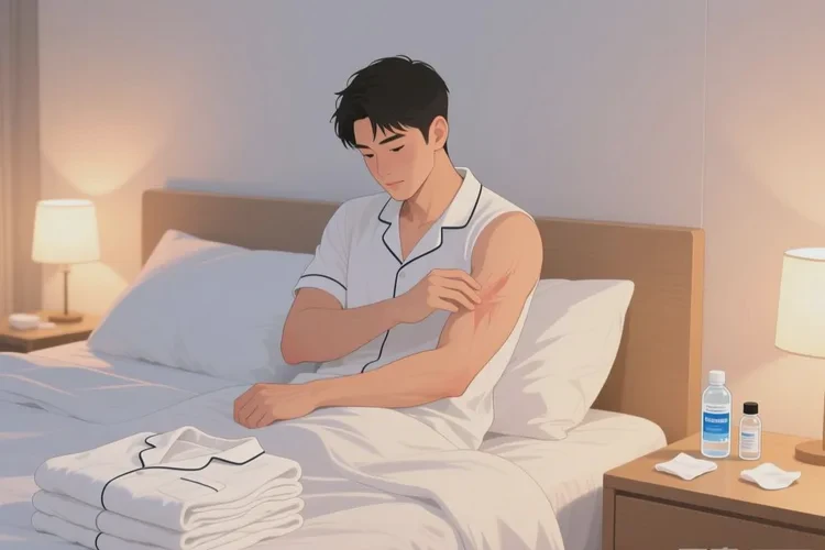 男性手臂长湿疹能治愈吗(图4)