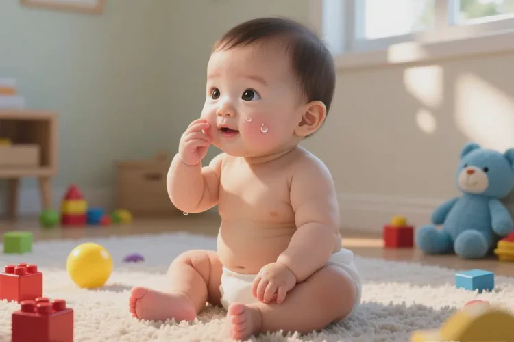 宝宝面部偶尔长湿疹能不能治愈(图2)