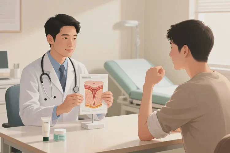 男性全身偶尔起湿疹能治愈吗(图4)