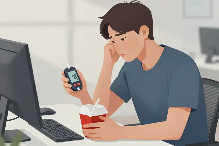 28岁中午血糖17点0是怎么回事(图1)