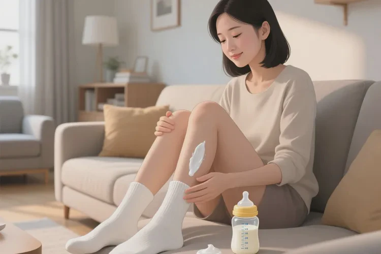 哺乳期妈妈脚上起湿疹能治愈吗(图3)