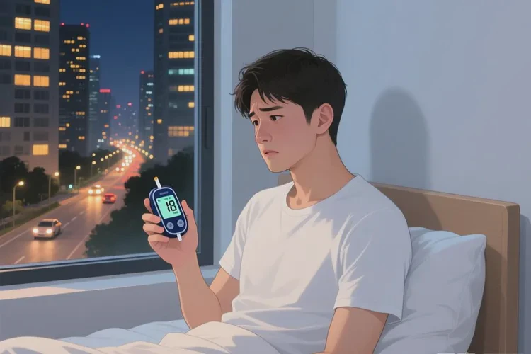 28岁晚上血糖27.7是怎么回事(图1)