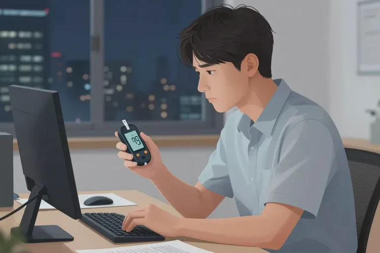 28岁晚上血糖15点0是怎么回事(图1)