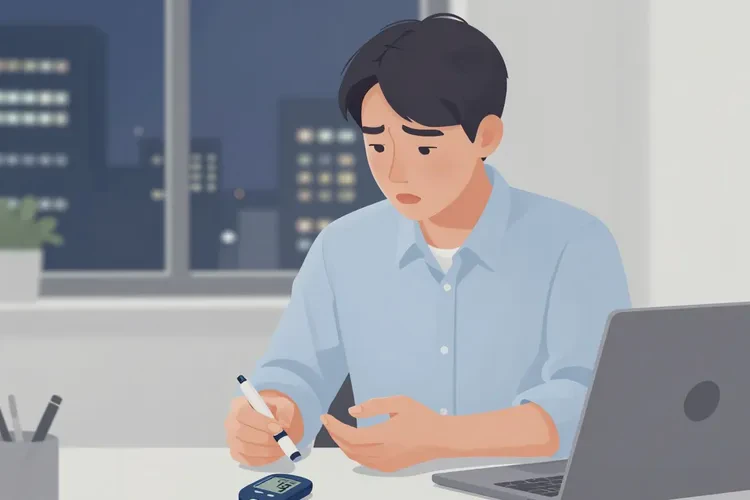 28岁中午血糖8点6是怎么回事(图1)