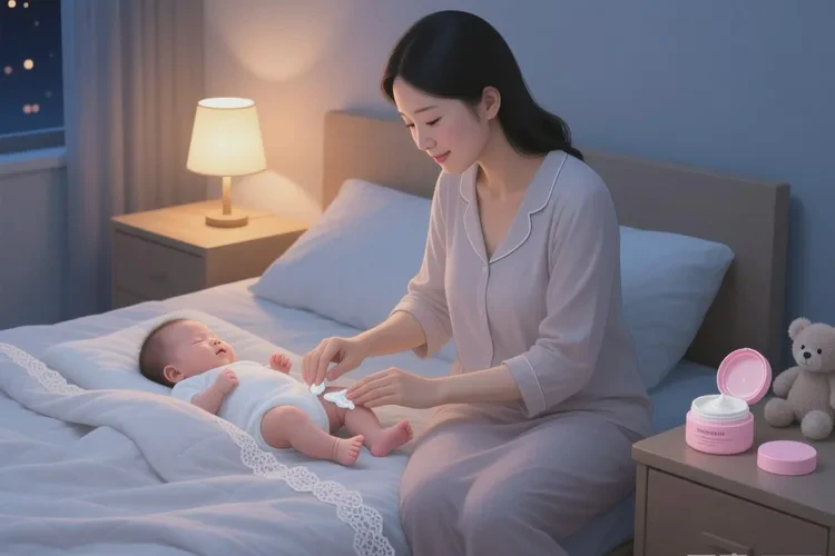 新生儿小腿上偶尔起湿疹能治愈吗(图1)