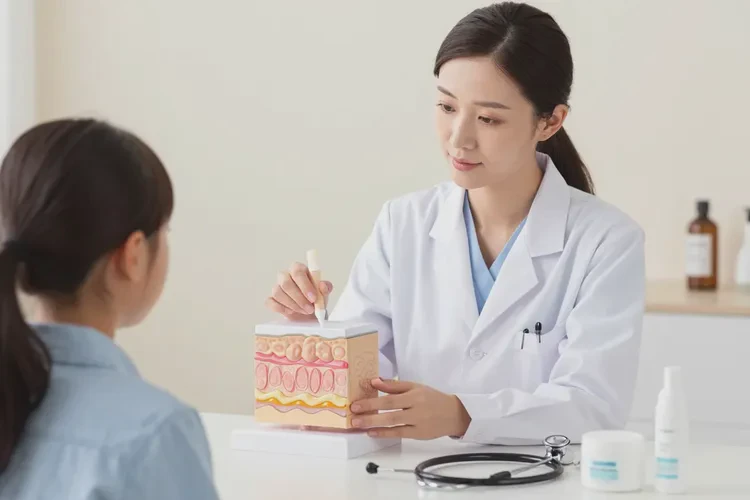 中学生肚子起湿疹能治愈吗(图2)