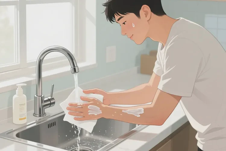 男生手上经常起湿疹能治愈吗(图1)