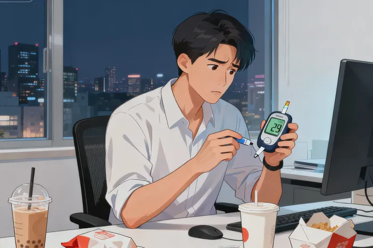 29岁中餐血糖16点7是怎么回事(图1)