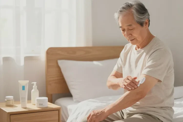 老年人四肢偶尔起湿疹能治愈吗(图3)