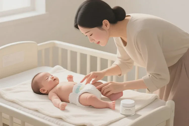 新生儿大腿经常起湿疹可以治愈吗(图1)