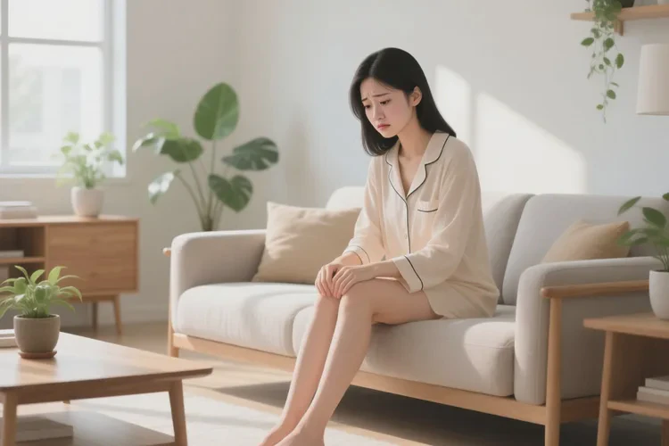 女性大腿偶尔起湿疹能治愈吗(图1)