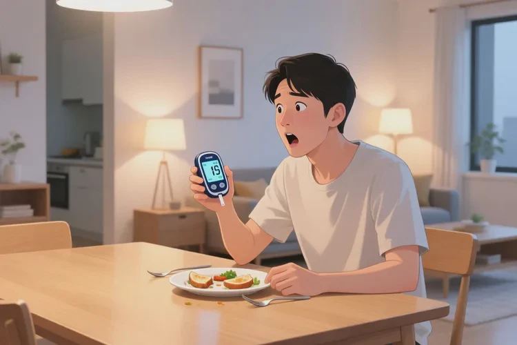 29岁晚餐血糖18点8是怎么回事(图1)