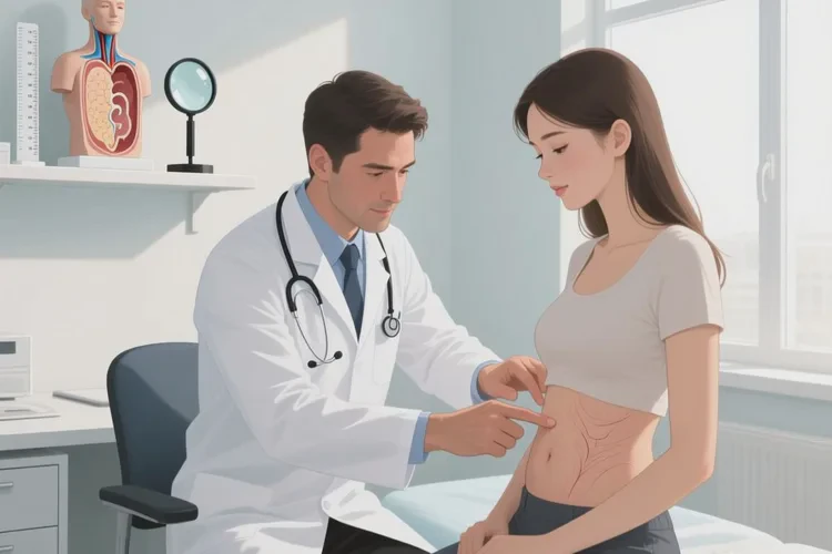 女性肚子上容易起湿疹能治愈吗(图2)