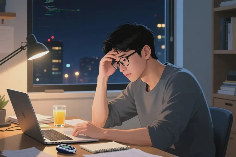 28岁晚上血糖3.5是怎么回事(图1)